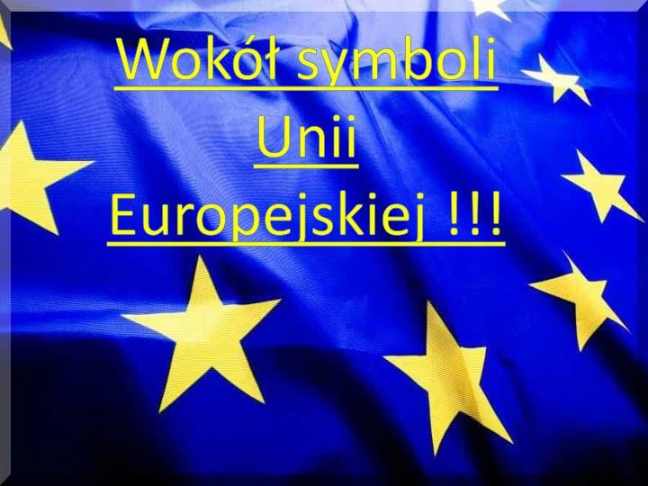 Symbole Unii Europejskiej – ELEOS